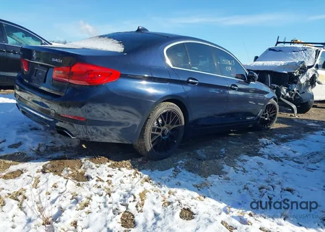 2017 BMW 540I xDrive из США, поврежденный, VIN WBAJE7C33HG888005